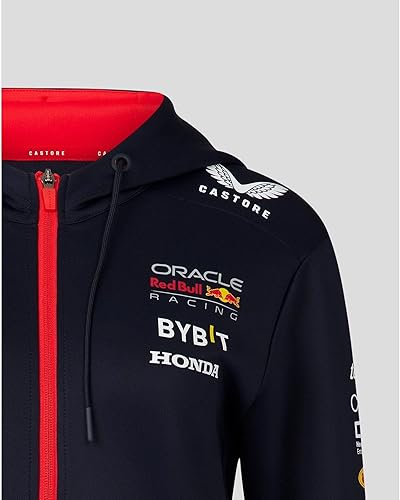 Miniatura 6 de Red Bull Racing F1 - Sudadera con capucha y cremallera completa para mujer