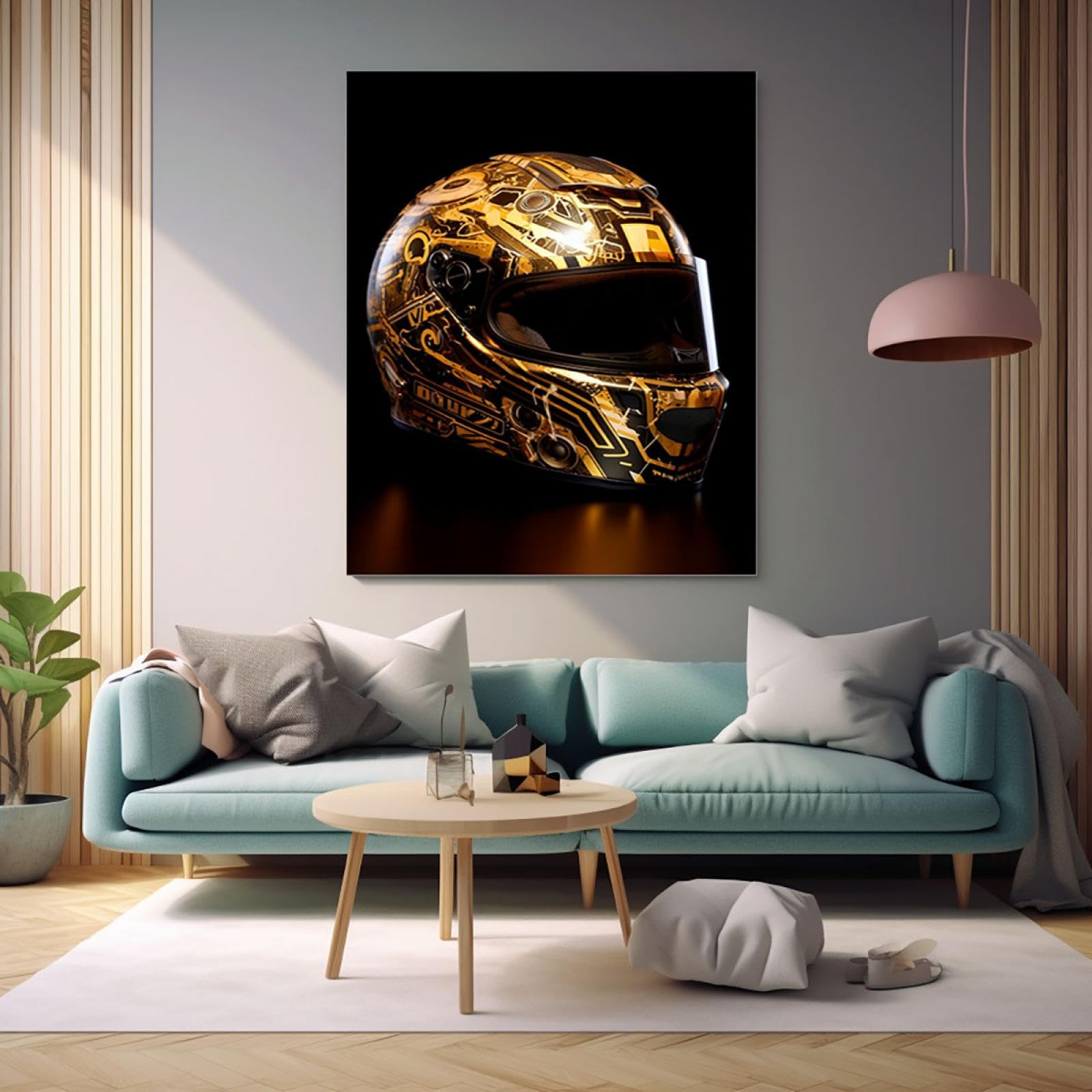 canvas covered motorcycle helmet VOCBAN Mens Wall Art Sport Black Wall Art Painting Wall Art For Living Room,Bathroom Art Wall Decor,Nursery Decor-12x16in Unframed: Posters & Prints catching drivers attention for fieldsport Outdoor Illinois Journal: Cookin' Model - Gear Ratio:SASD40A - 5.1:1