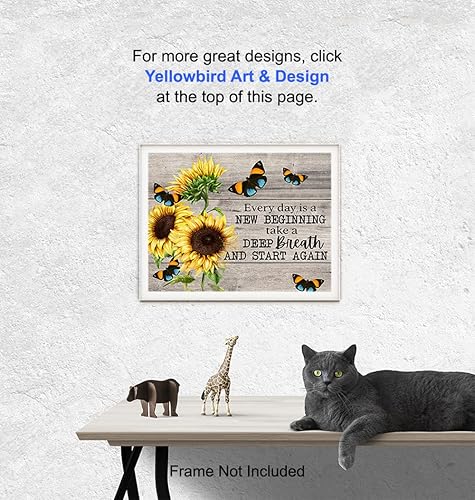 Miniatura 12 de Inspiring Positive Quotes Wall Decor - Inspirational Wall Art - Motivational Posters - Uplifting Encouragement Gifts for Women - Encouraging Sayings