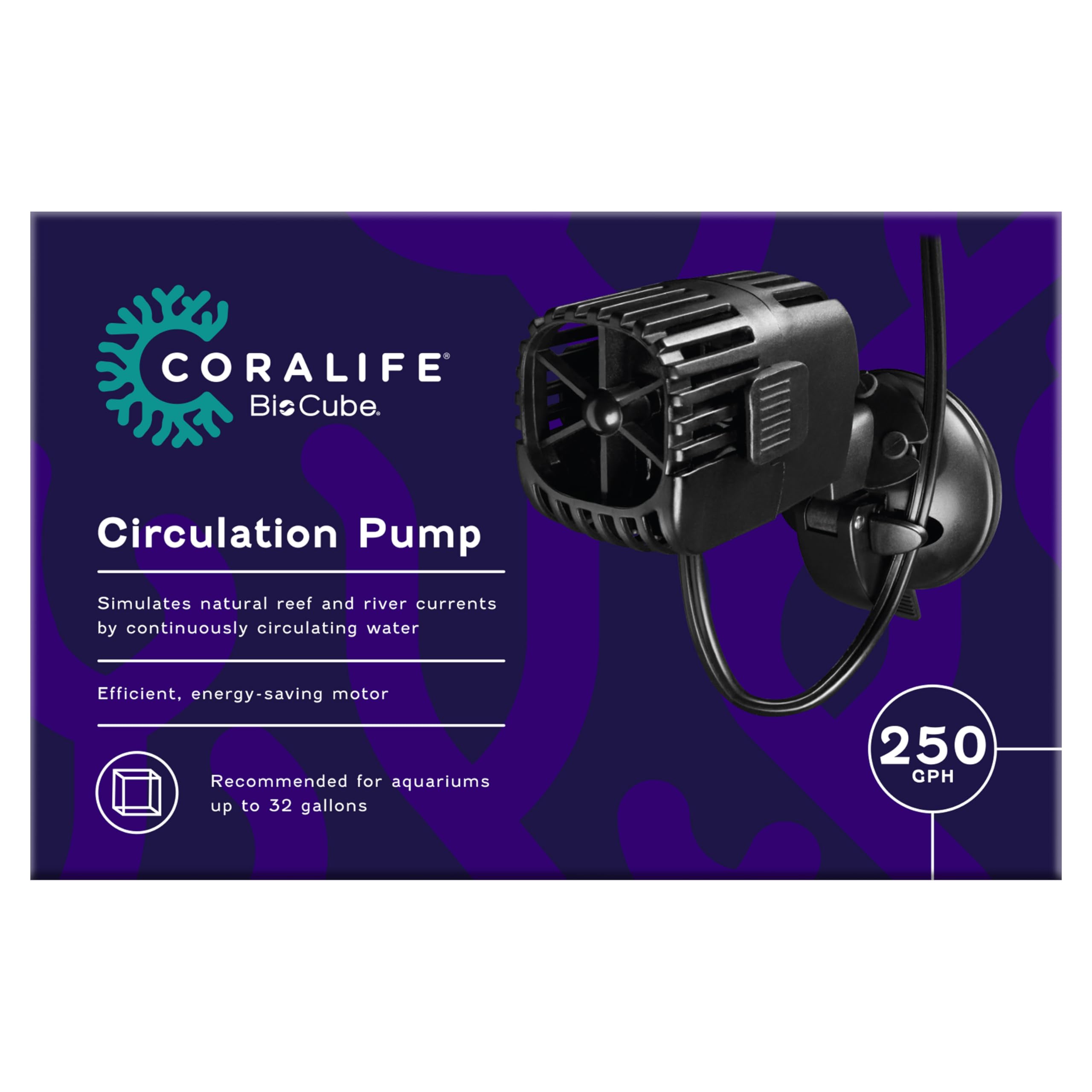 BioCube Aquarium Fish Tank Circulation Pump For Up To 32 Gallons, 250 GPH