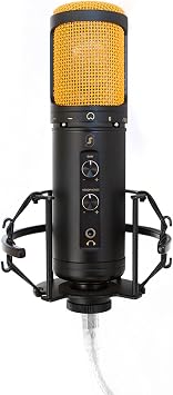 Editors Keys SL600 USB Microphone | Record Amazingly HD Clear Vocals | complete with Case, Cable and Shockmount