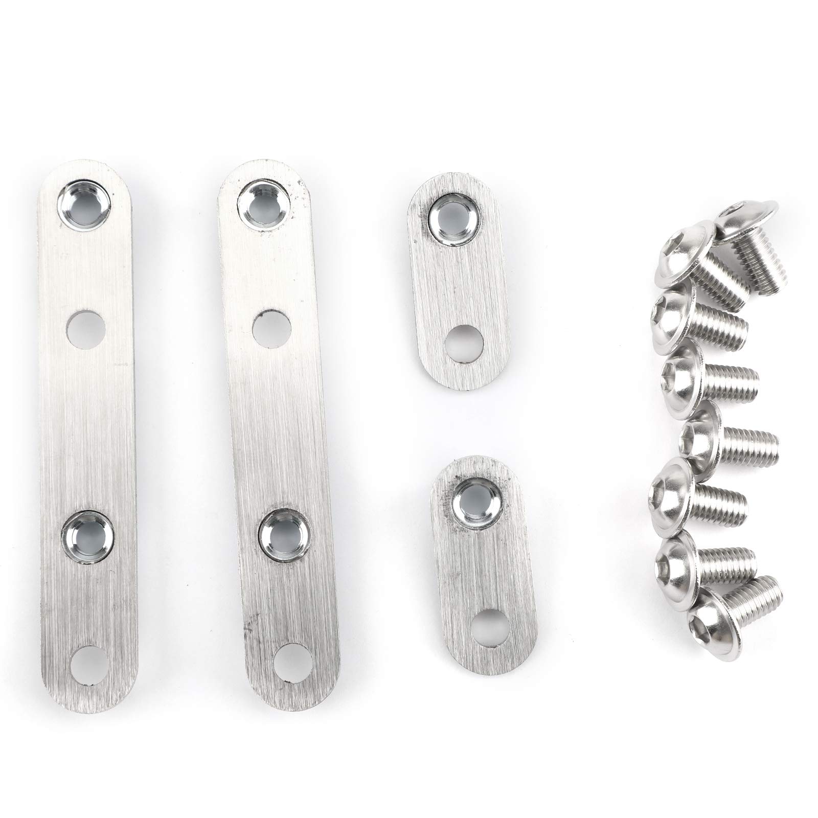 Topteng Edelstahl Front Fender Riser Lift Kit für Hon-da CRF1000L Africa Twin 16-18