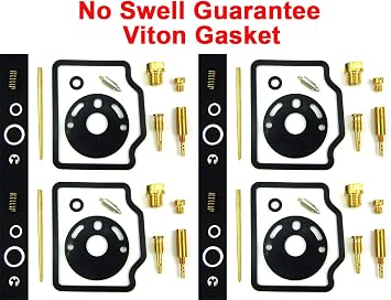 4 x Carb Carburetor Rebuild Repair Kit & Float fit for CB750 CB 750 K4 69-76