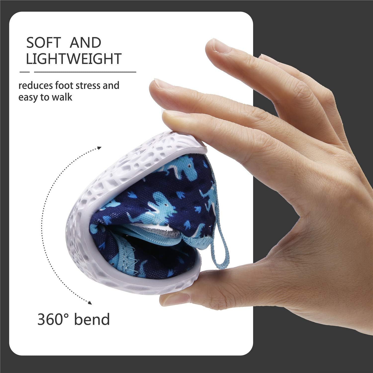 FEETCITY Baby Boys Girls Water Sport Shoes Barefoot Kids Aqua Socks Quick-Dry Beach Swim Pool Shoes - Image 7