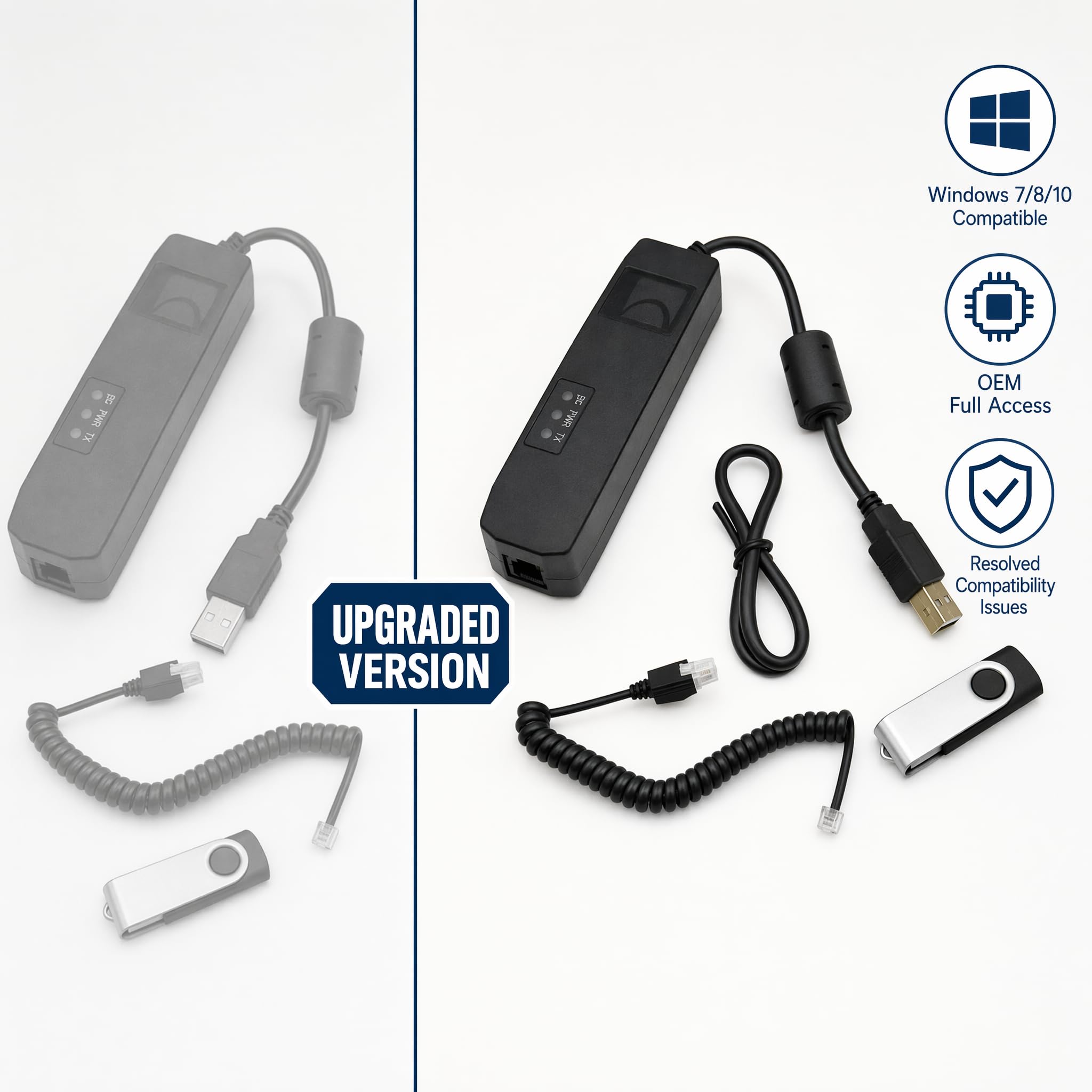 Programador de PC, programador de PC 1314-4402 para Curtis con interfaz USB 1309, actualizado 1314-4401 para Windows