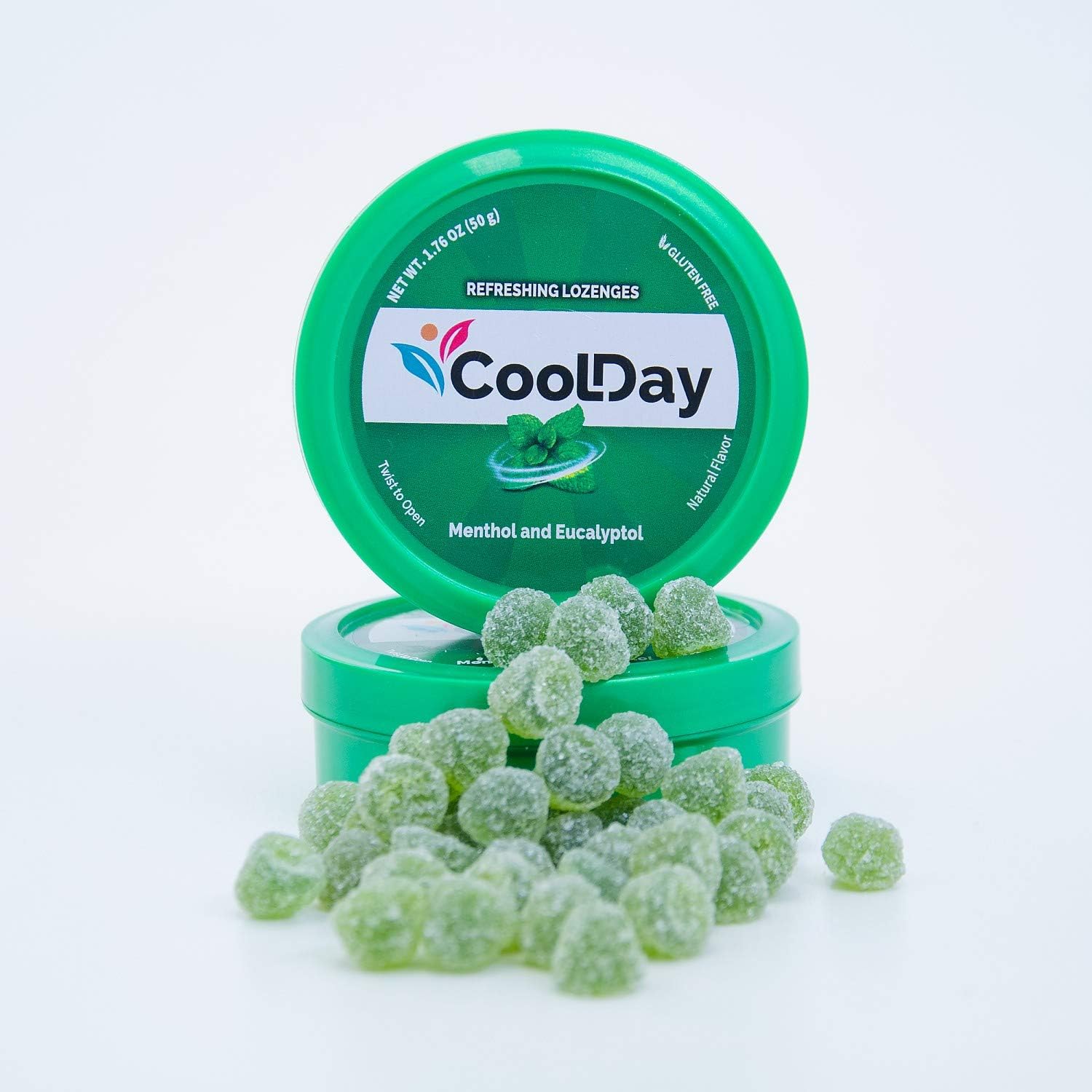 Cool Day Refreshing Lozenges with Menthol and Eucalyptol
