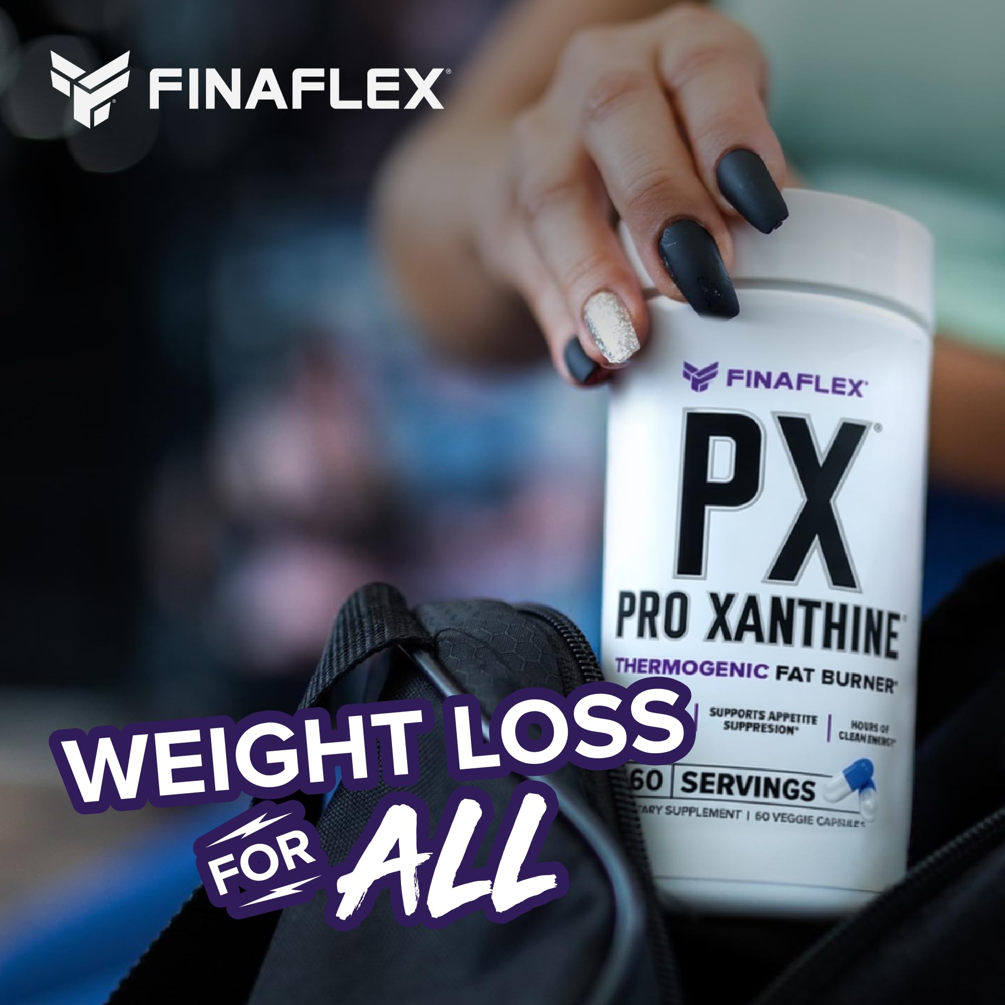 FINAFLEX PX PRO Xanthine - 60 Capsules - Thermogenic - Promotes Energy, Focus & Appetite Suppression - With Caffeine & TeaCrine - 60 Servings — Amazon image 5