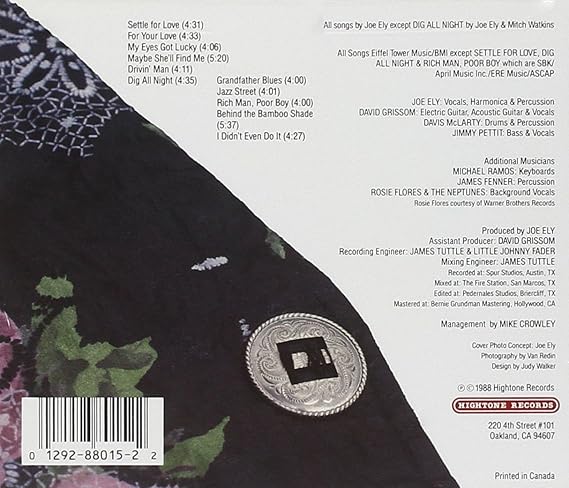 Amazon Dig All Night Ely Joe カントリー ミュージック Amazon Dig All Night Ely Joe カントリー ミュージック