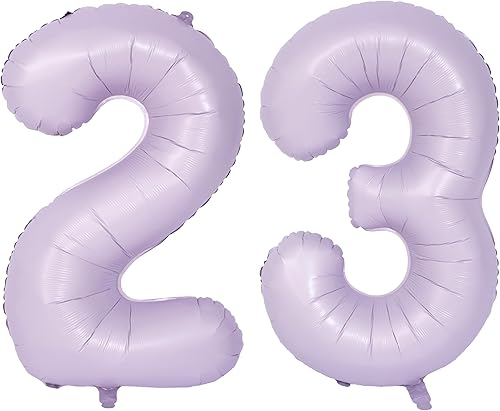 Vista 93 de 40" Macaron purple Number Balloons Helium Foil Mylar Balloon Birthday Party banquet Decoration 9
