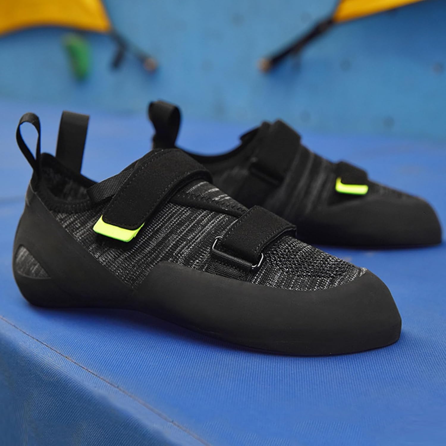 DAMANDO Men's Rock Climbing Shoes for Athletic Gym Casual Comfortable Bouldering Sport Sneakers