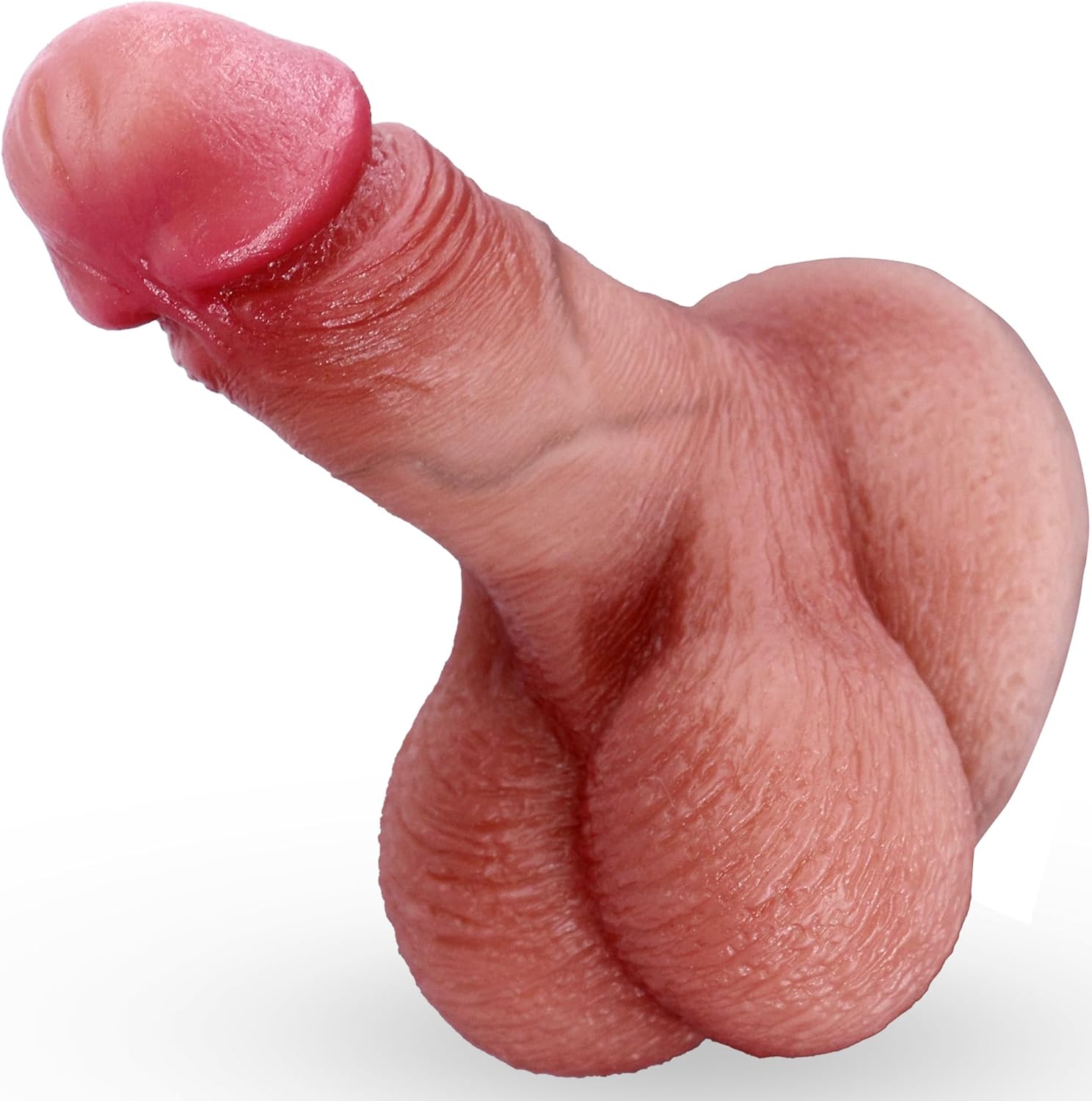 Small Dildo Sex Toys for Women, 6inch Realistic Suction Cup Dildos for Beginner- Handmade Lifelike Thick Penis, Liquid Silicone Soft & Firm for Adult Sex Anal Play G Spot Stimulation