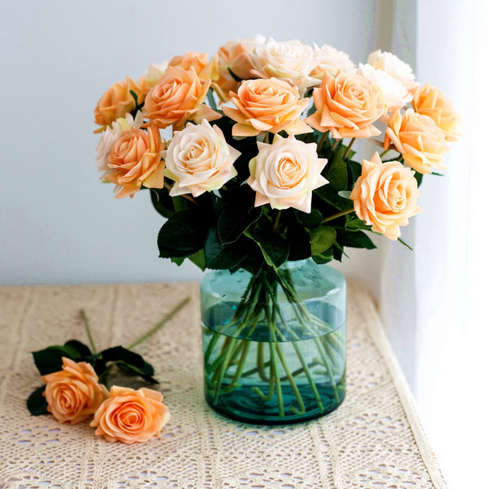 花 アートフラワーブーケ 薔薇 バラ アートフラワー プレゼント 花 5 5