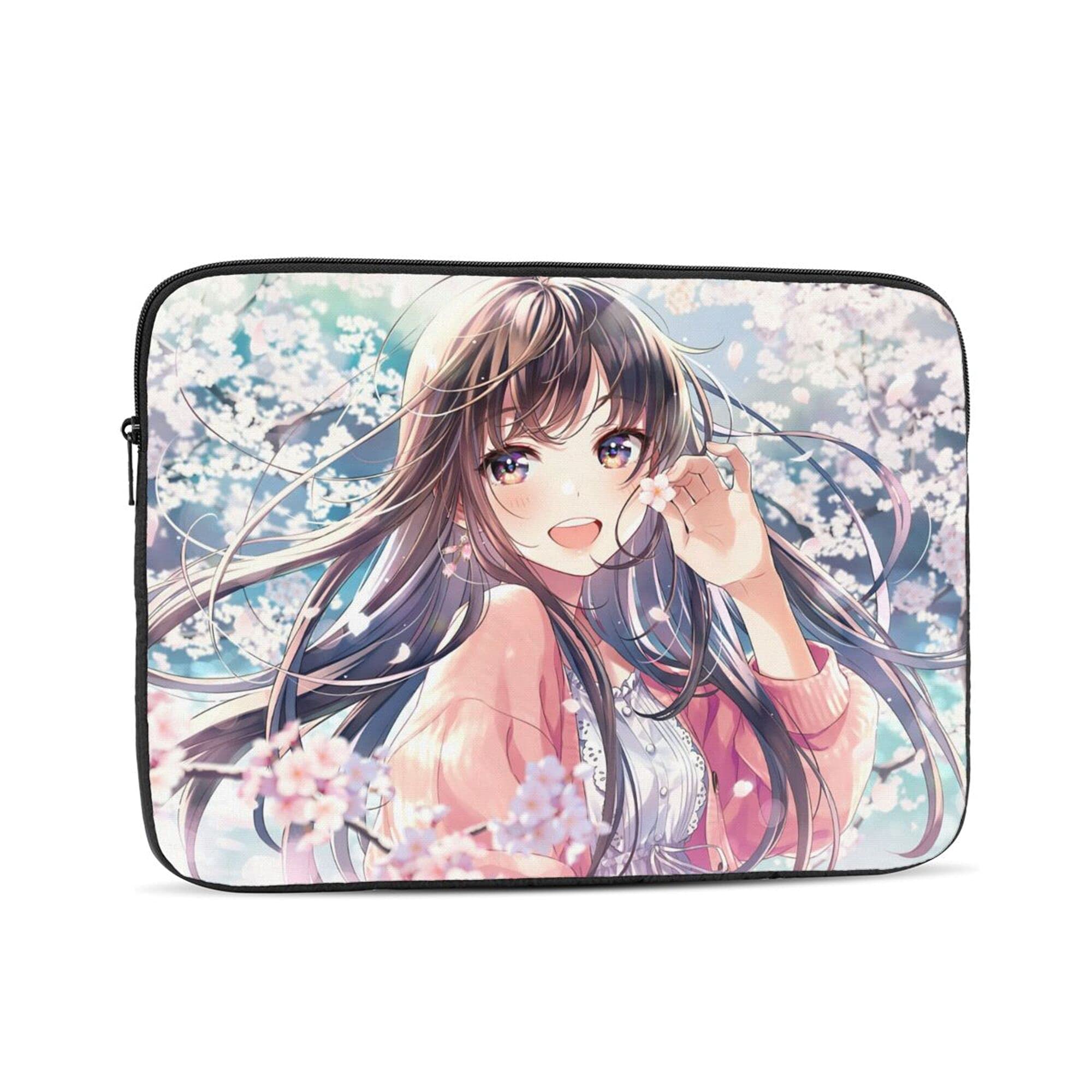 Amazon.co.jp: 13-17インチ パソコンケース アニメ 可愛い 少女 さくら