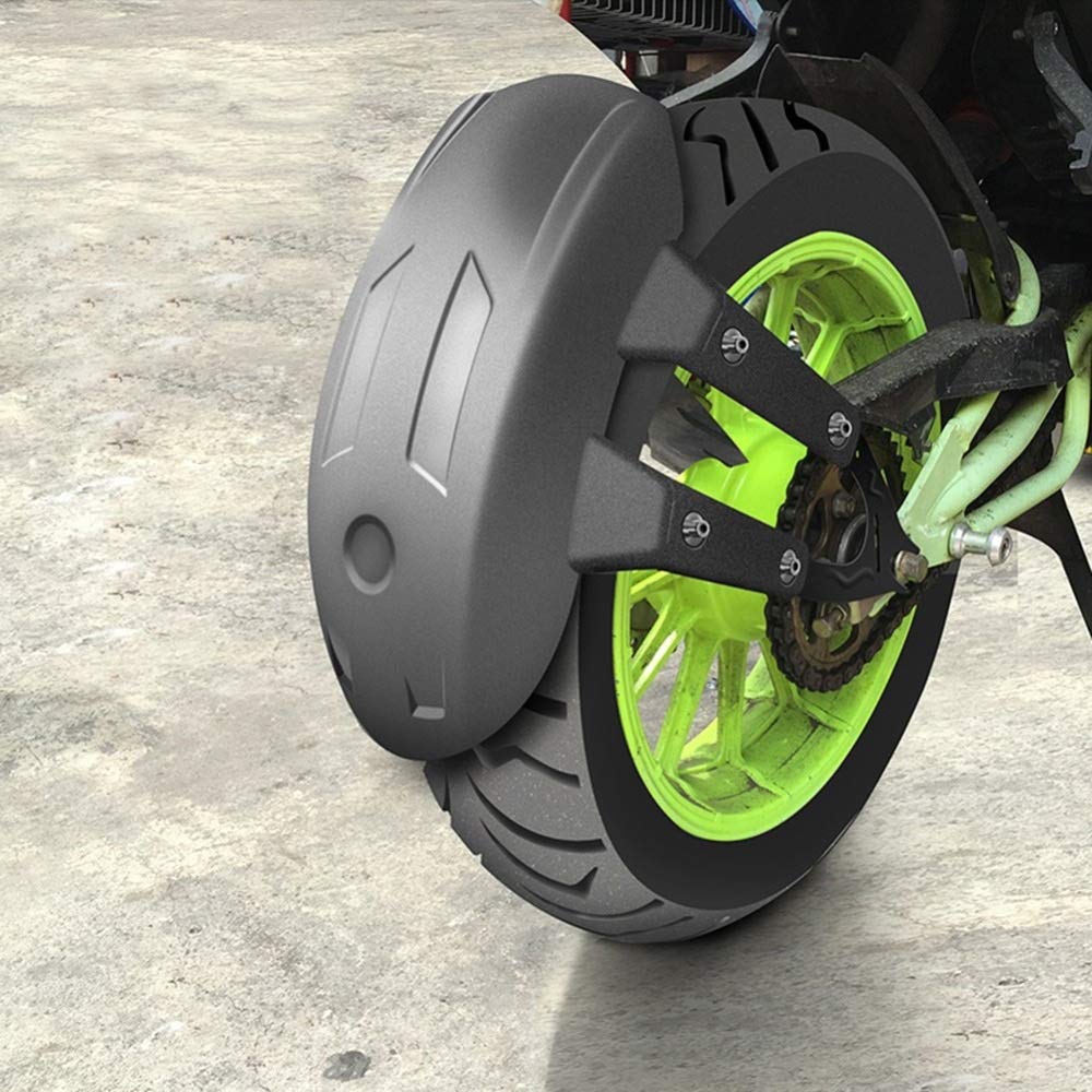 Universele Motorfiets Achterspatbord Wiel Splash Guard Cover spatbord #004