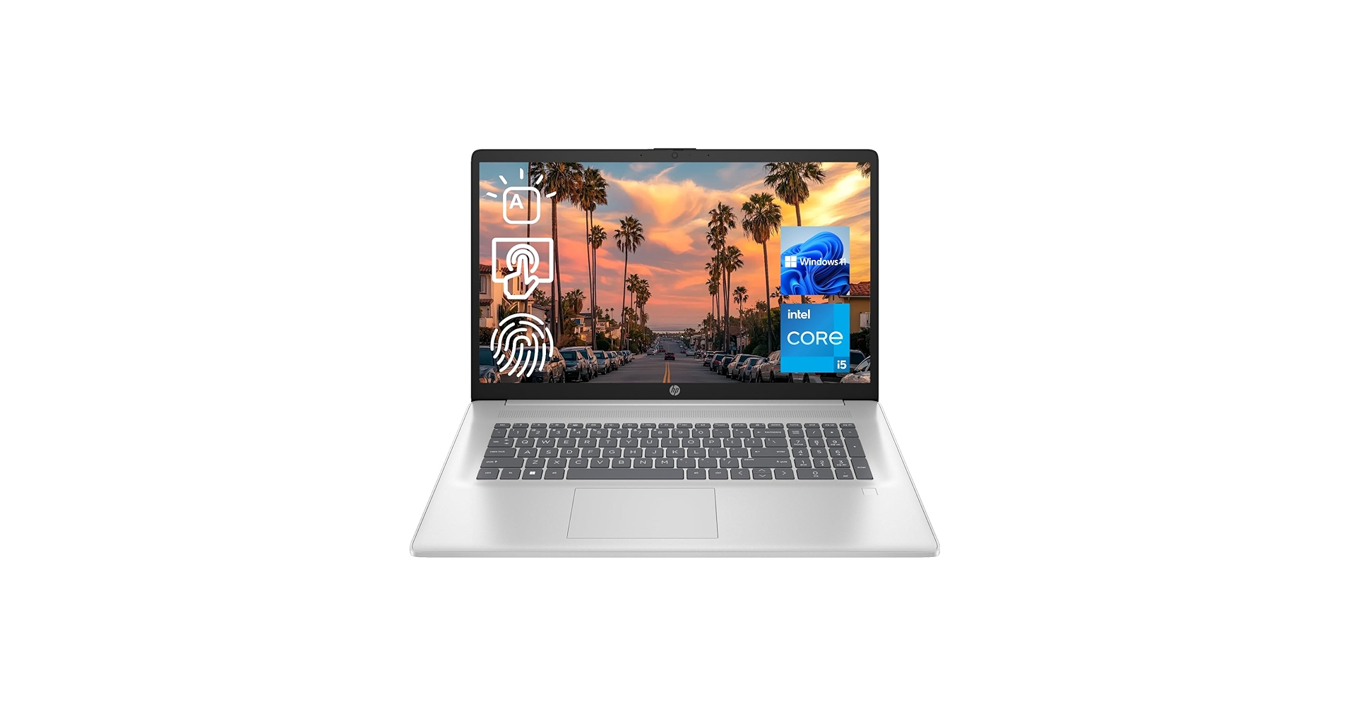 HP ノートパソコン　17-x102tu corei5 8gb 17インチ　大型 Amazon.com: HP 17t Laptop, 17.3