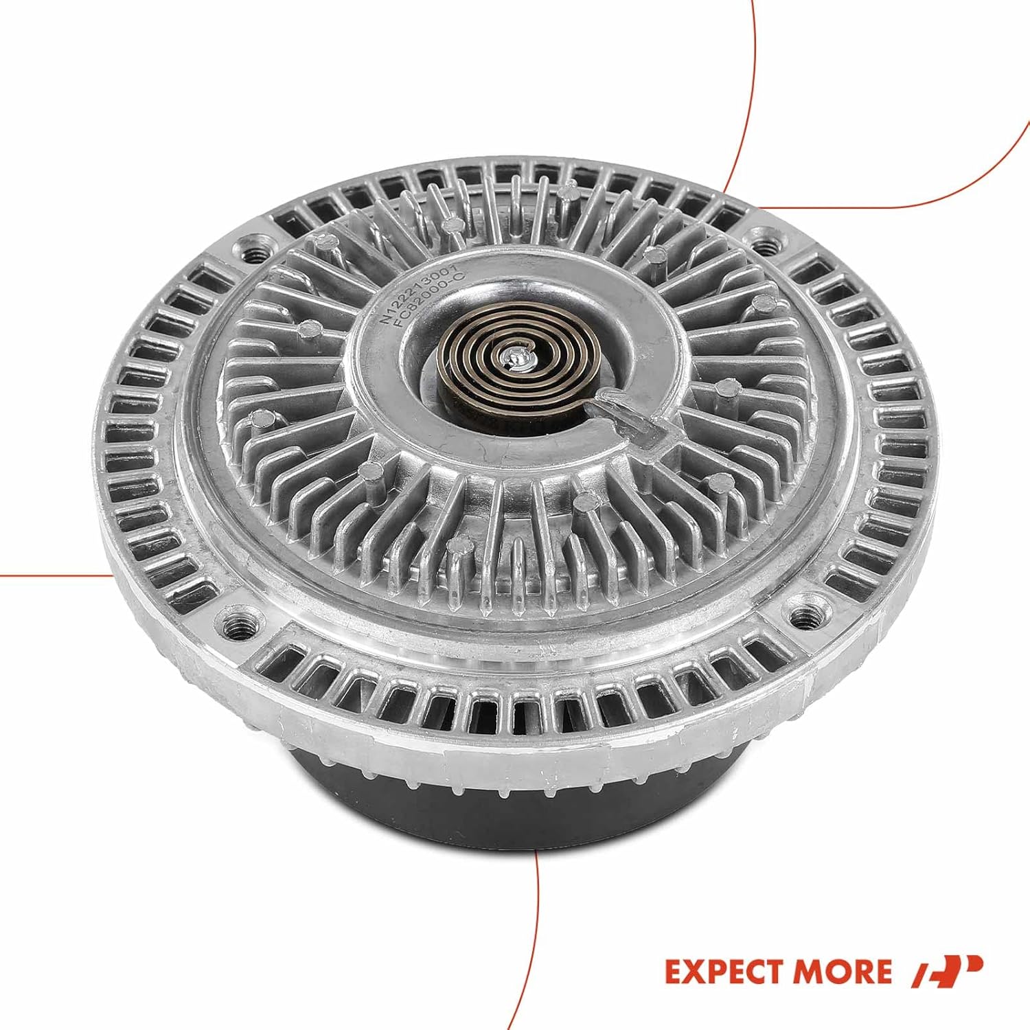 A-Premium Engine Cooling Fan Clutch Compatible with Volkswagen Passat 1998-2005 & Audi A4 1997-2002, A4 Quattro 1997-2002, 1.8L Replace# 06B121347, 121088003