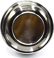 Vista 5 de Parker Deluxe - Cuenco de afeitar irrompible de acero inoxidable, para usar con tu jabón de afeitar o crema de afeitar favorita