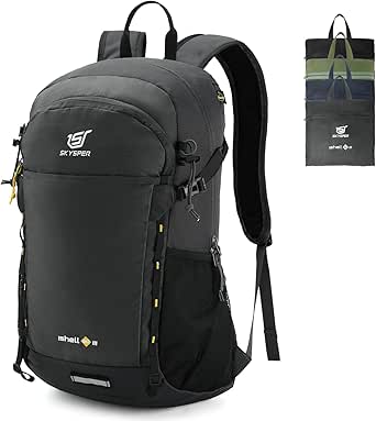 Zaino Pieghevole SKYSPER 10L Ultraleggero | Per Trekking, Viaggi E Escursioni - Foto 7