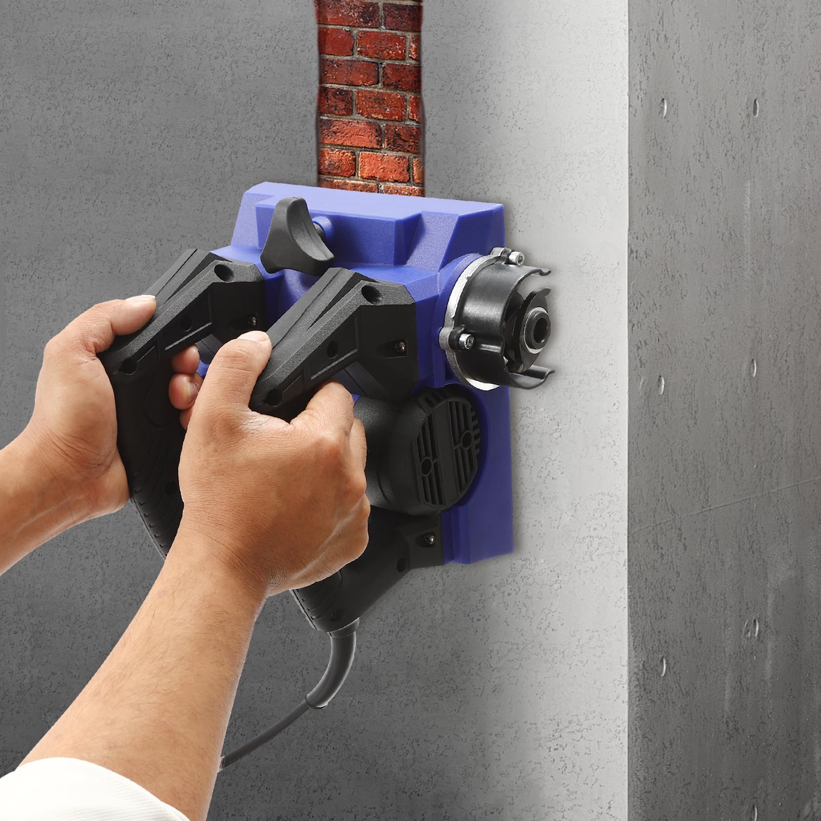 Elektryczna strugarka ścienna, 1300 W, strug ręczny, przenośna strugarka walcowa z kablem