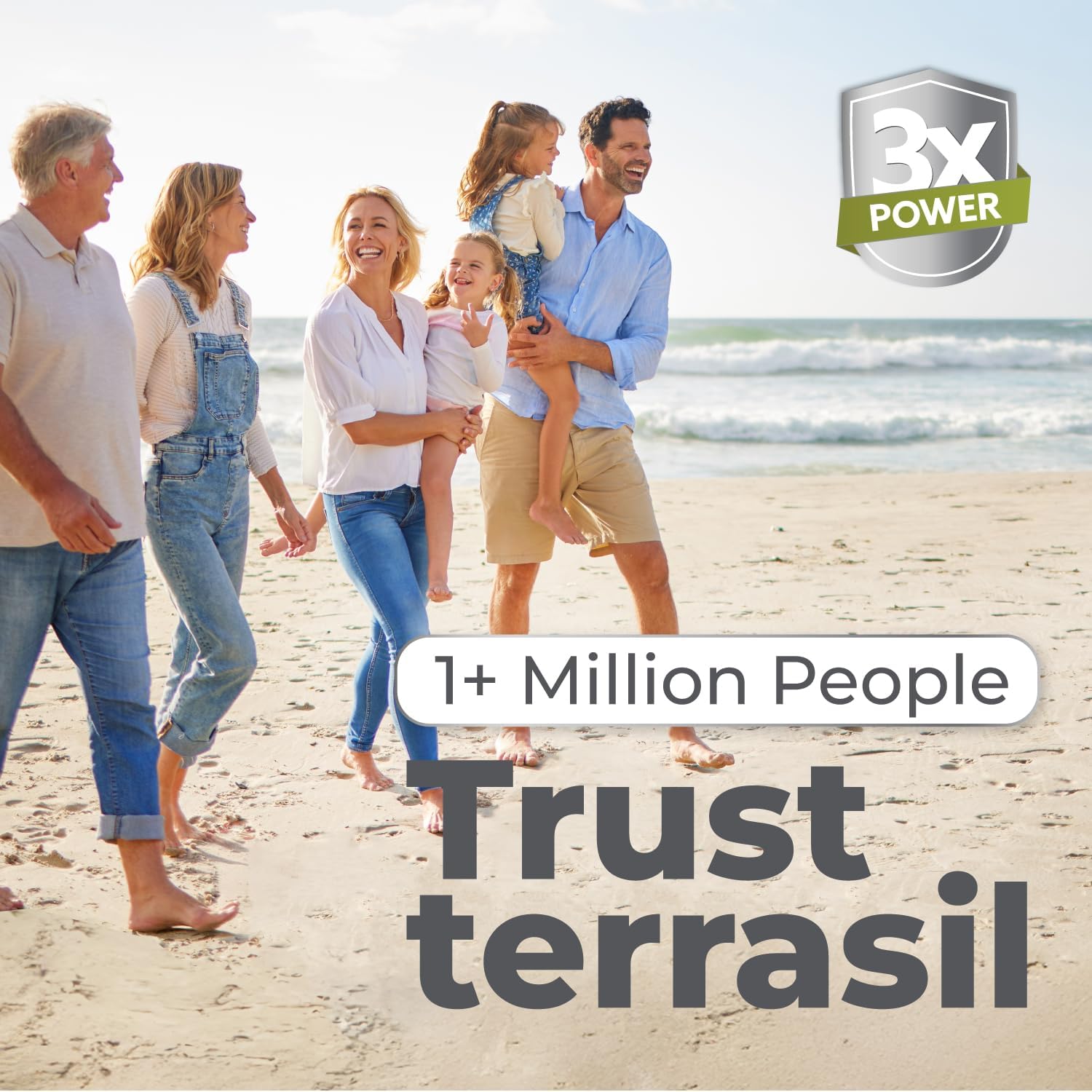 terrasil Tinea Versicolor Treatment Cream Max Strength, Antifungal Tinea Cream, Clinically Proven 1% Clotrimazole, Treats Most Ringworm & Fungal Infections, Soothing Relief of Itchy Dry Skin (.5oz) - Image 8