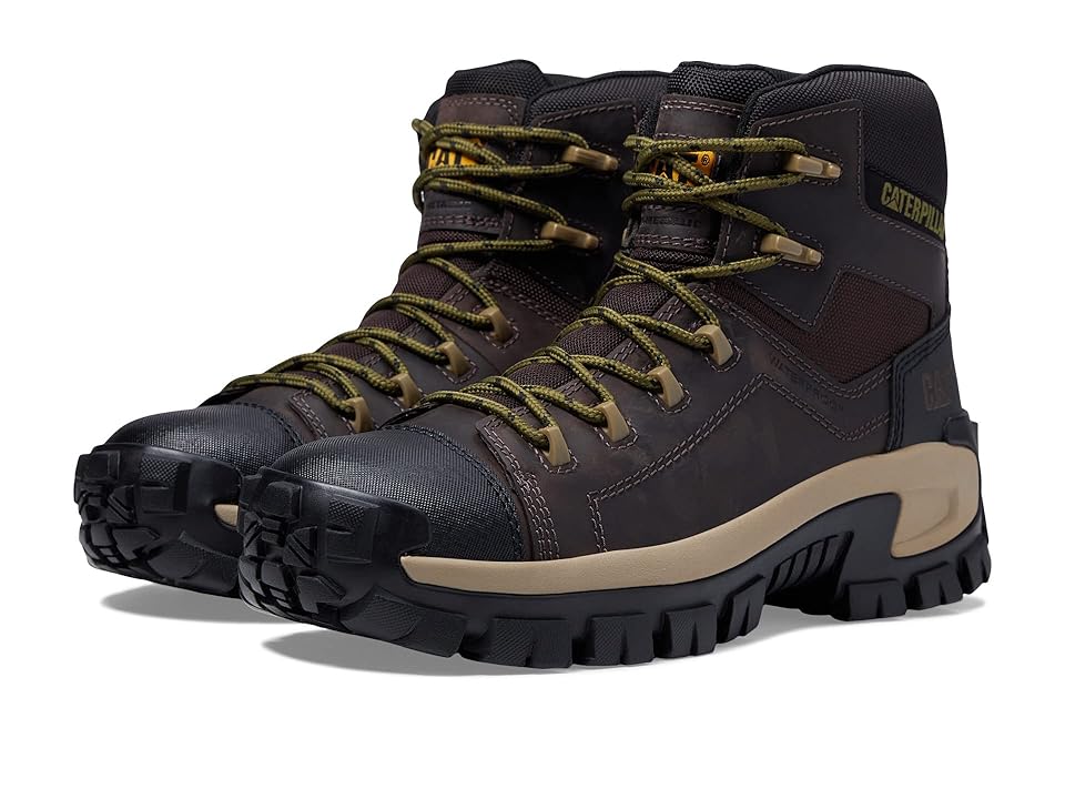 Caterpillar Invader Hiker WP CT (Coffee Bean) Men's Shoes INTERNATIONAL SHIPPING