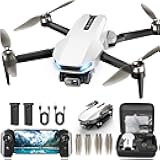 GPS Drone with Camera for Adults, 2K HD GPS Drones with Auto Return, Follow Me, Circle Fly, Waypoint Fly, Optical Flow, Brushless Motor, Foldable 5G Transmission FPV Quadcopter