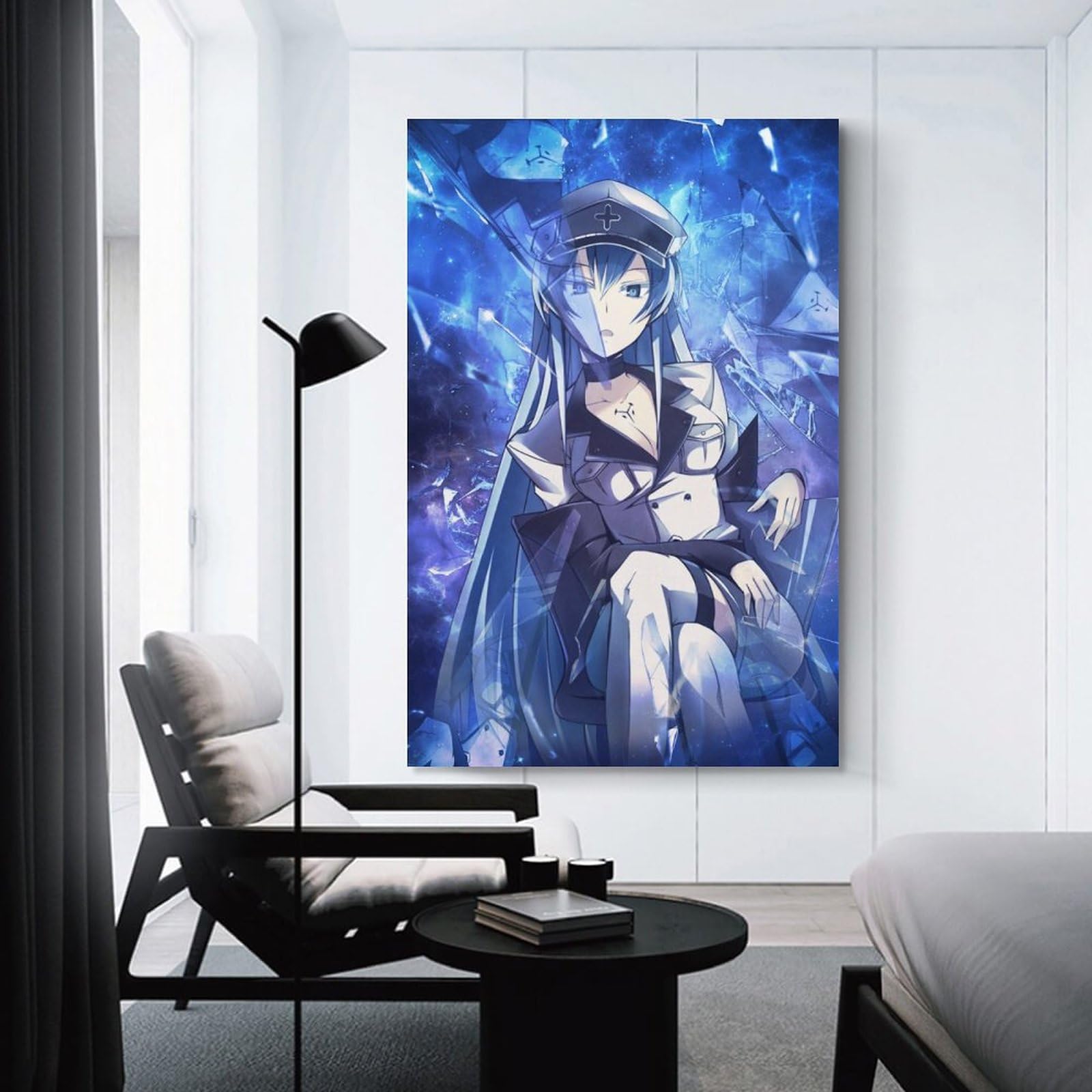 Amazon.co.jp: アカメが斬る エスデス アニメ アート HD ポスター 壁画
