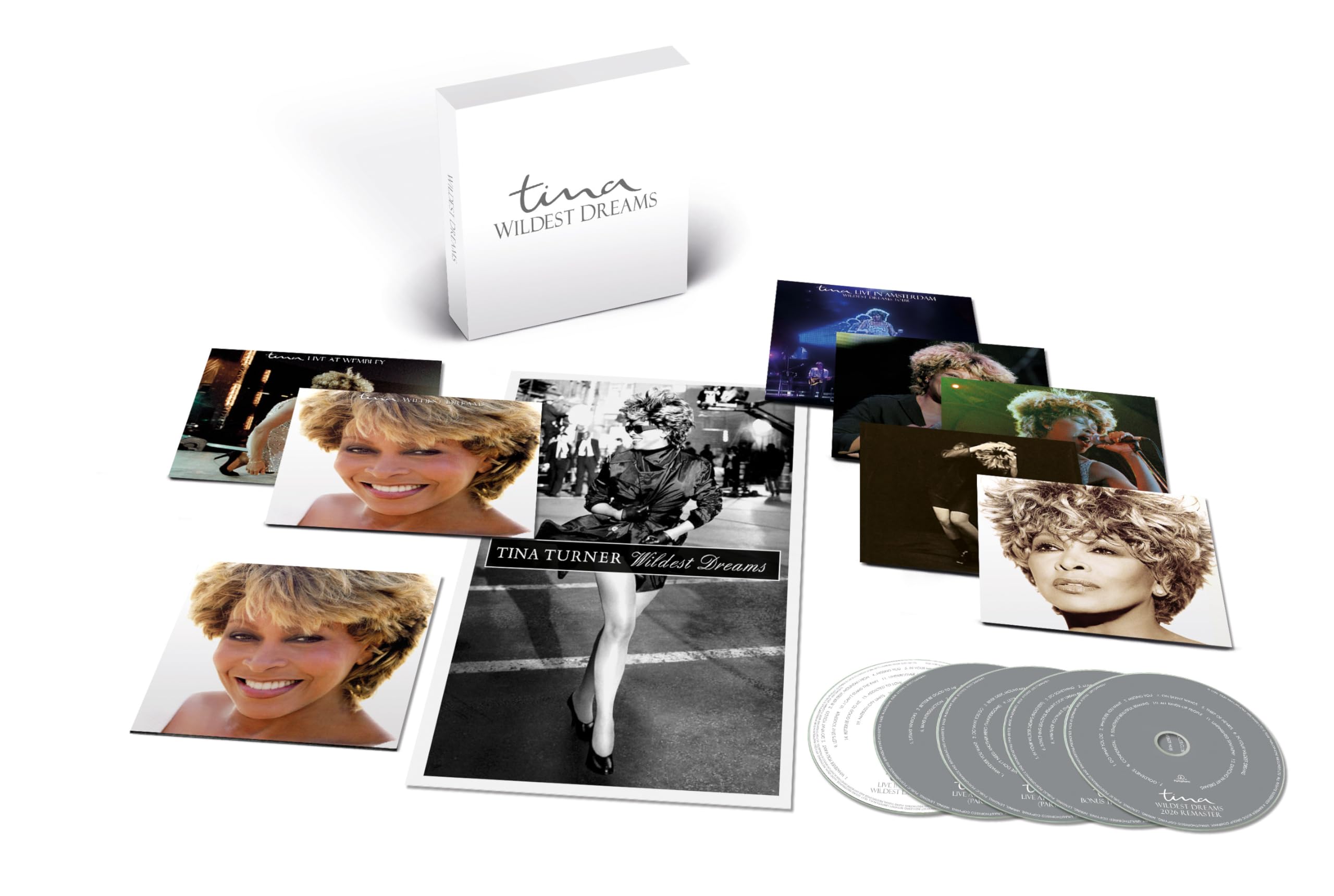 Tina Turner - Wildest Dreams Deluxe Edition 30th Anniversary 4CD Album Pre-sale
