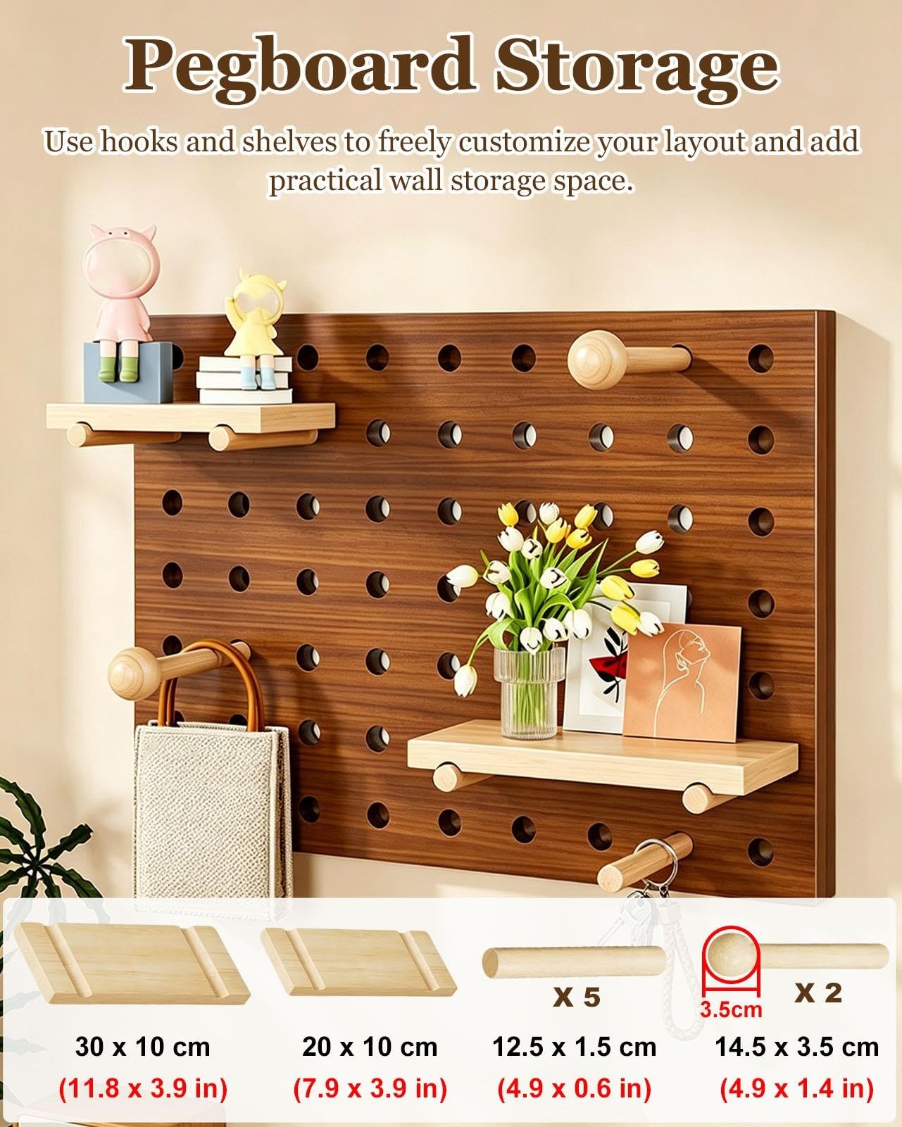 Stromkasten Verkleidung Seitenöffnung Holz-Pegboard-Schaltanlagen-Boxen