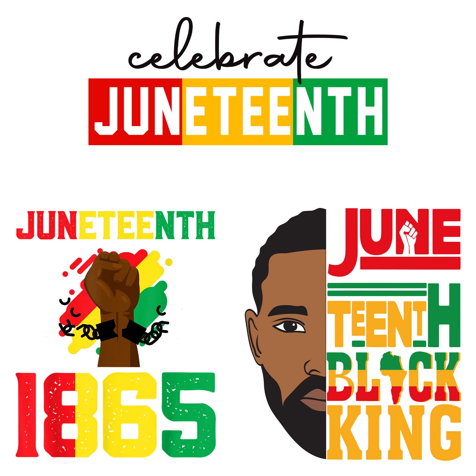 Juneteenth Iron-On Decals – 10 Sheets, Heat Transfer Patches For T-Shirts, DIY Clothing Decor - View #6
