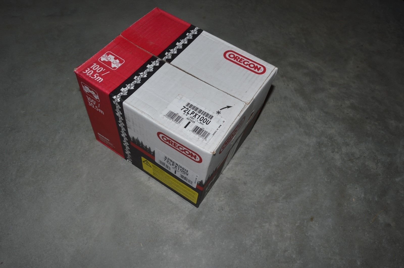 Amazon.com: 100 foot roll 72LPX100U Oregon Full chisel chainsaw