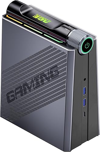 Miniatura 1 de ACEMAGICIAN Mini PC, AMD Ryzen 9 6900HX(hasta 4.9 GHz), 32GB DDR4 1TB NVME SSD Mini Tower PC, AMD Radeon 680M Mini computadora de escritorio Soporte