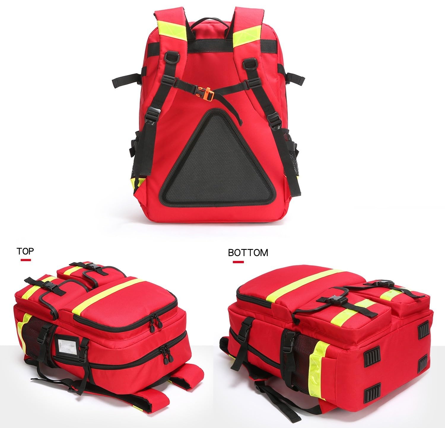 Mochila Emergencias Sanitarias,Bolsa De Primeros Auxilios De Emergencia, Mochila Táctica Paramédica, Paquete De Tratamiento De Trauma Médico para Senderismo, Camping, Viajes, Hogar, Trabajo A