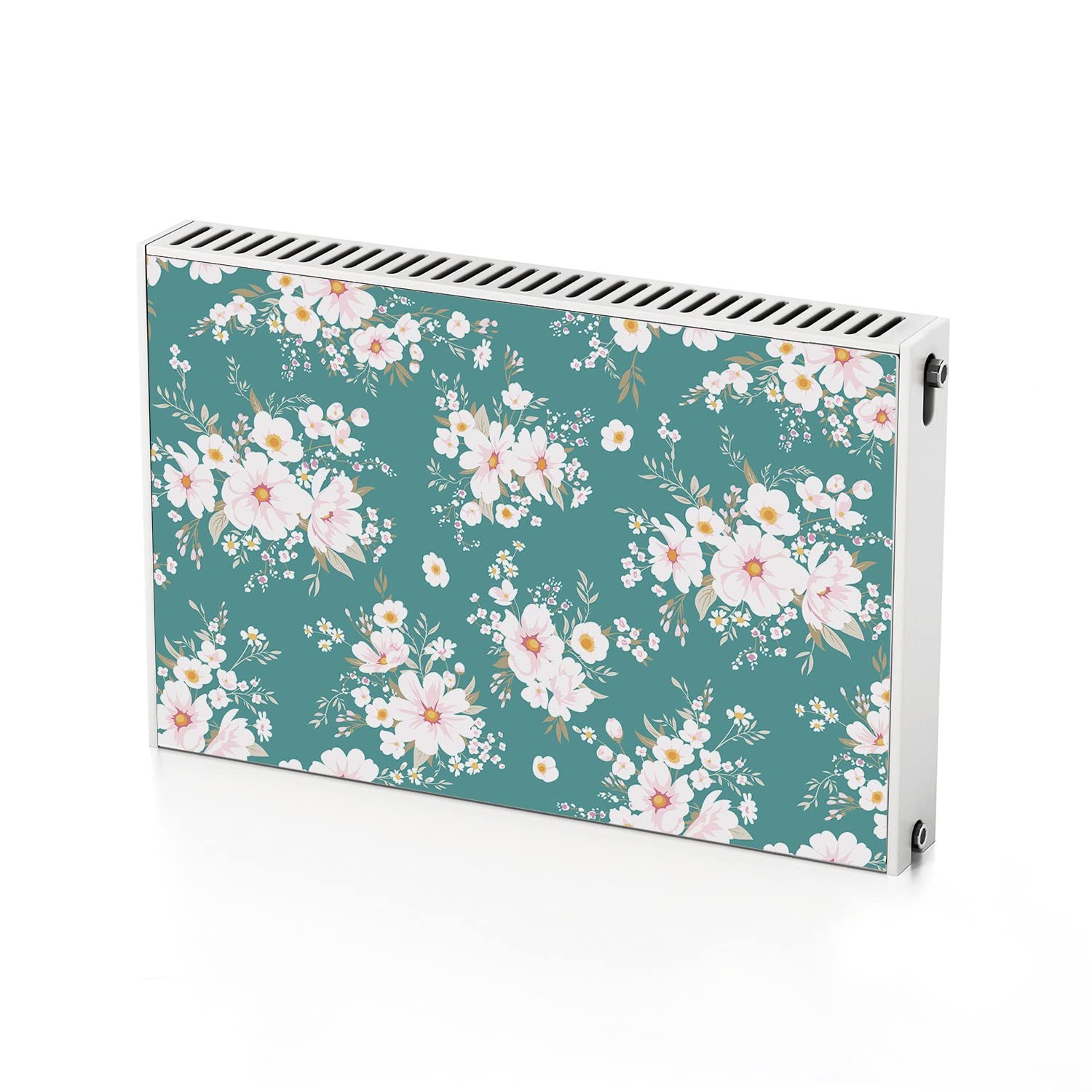 Tapis magnétique pour radiateur Coloray habillage thermique amovible motif floral
