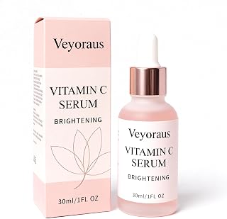 Vitamin C Serum for Face – Brightening & Anti-Aging & Wrinkle Facial Serum With Vitamin C, Sodium Hyaluronate, Vitamin E And More. Hydrating Dark Spot Corrector to Even Skin Tone & Glow, 1 fl oz