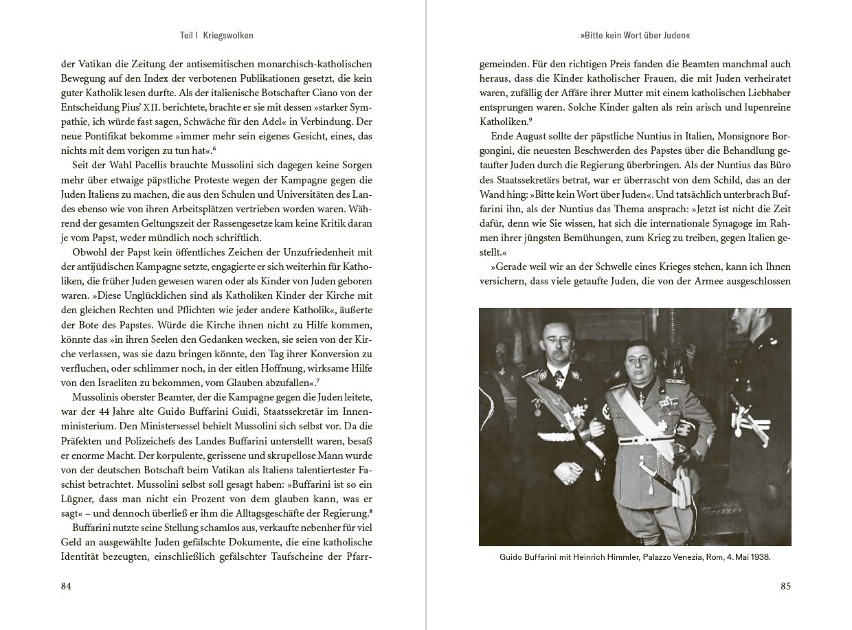 Der Papst, der schwieg: Die geheime Geschichte von Pius XII., Mussolini und Hitler