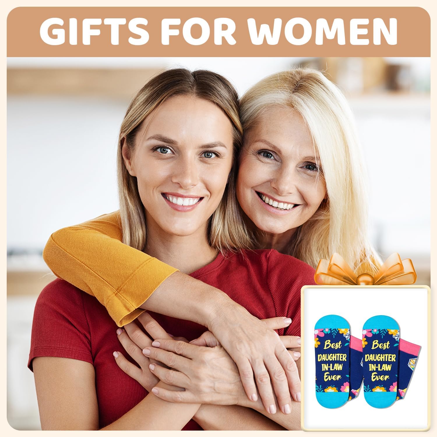 Zmart Mothers Day Socks - Daughter Siste Mother in Law Gifts, Mom Nana Aunt Socks - Image 6