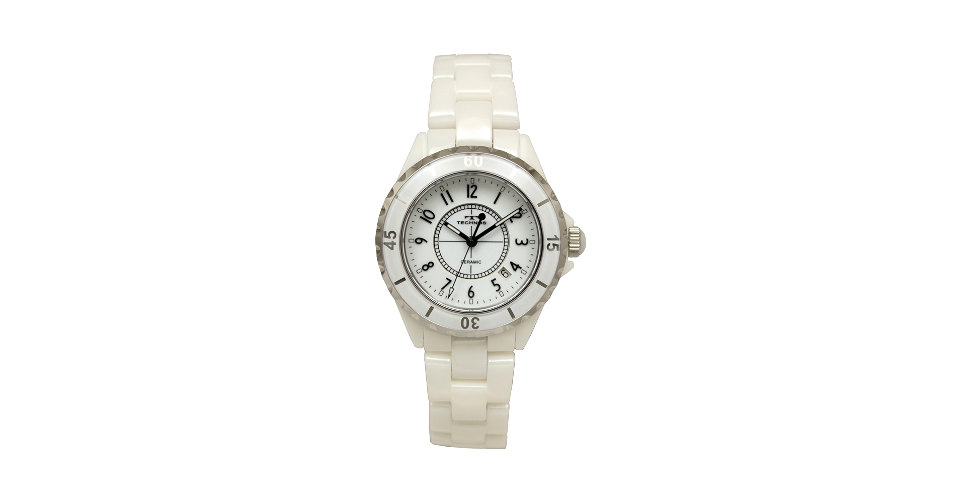 【新品・未使用】 TECHNOS テクノス ホワイトセラミック T6859PW TECHNOS T6859PW 【新品・未使用】 ホワイトセラミック テクノス