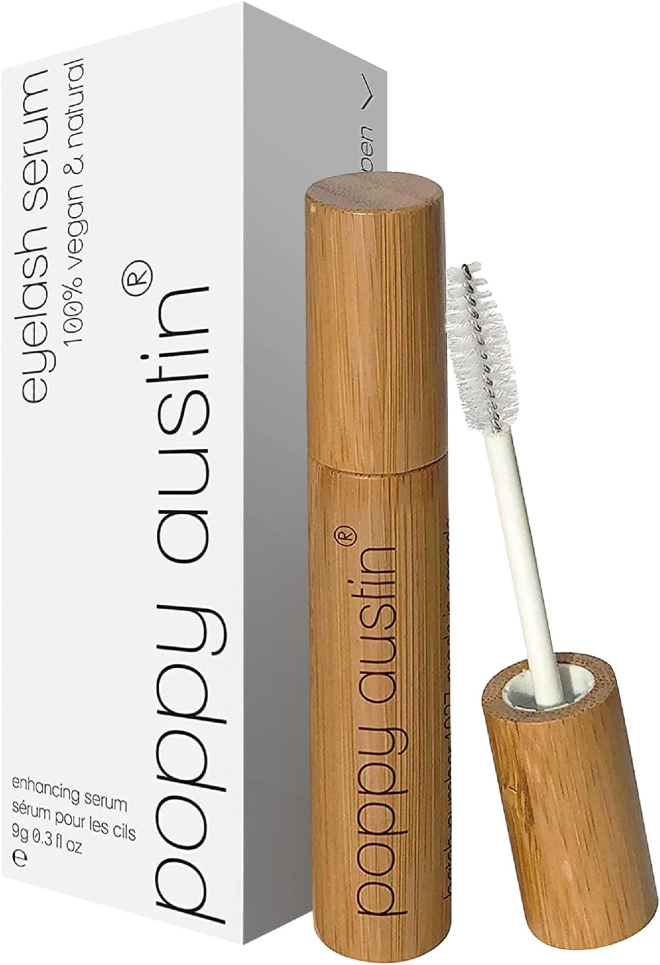 9g Eye Lash Serum - Premium Eyelash Growth Serum with Argan Oil, Castor Oil, Caffeine, Vitamin E, Aloe Vera - Vegan, Cruelty-Free Eyelash Serum, Growth Enhancer for Lashes, Brows