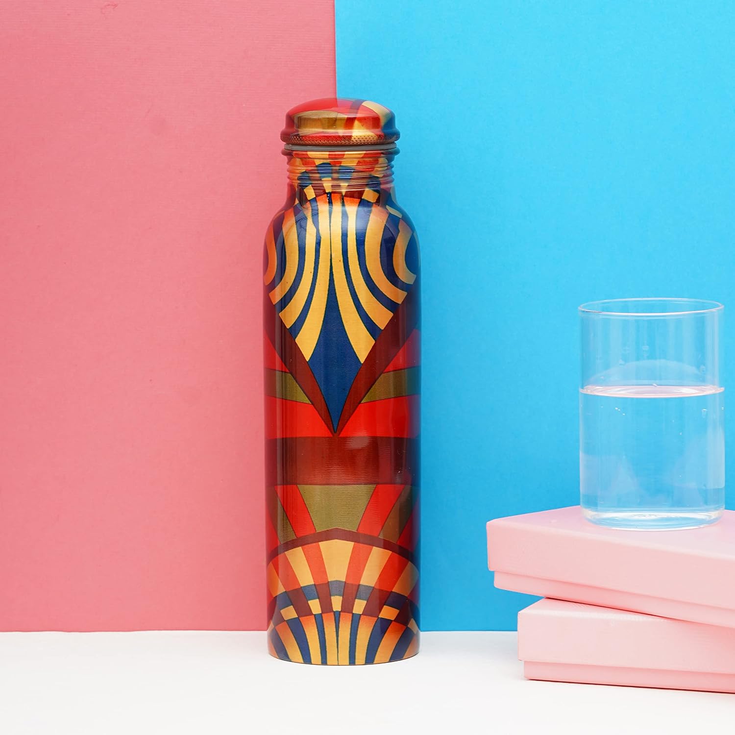 Craft Trade Copper Ayurveda Copper Water Bottle for