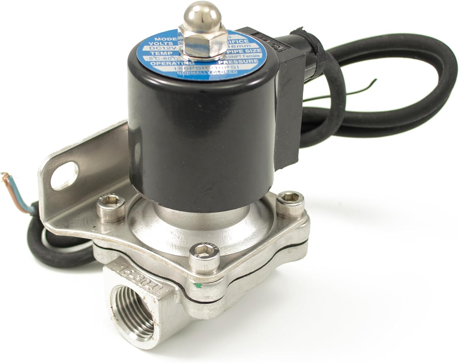 HornBlasters Stainless Steel 1/2" Air Valve Fully Weatherproof