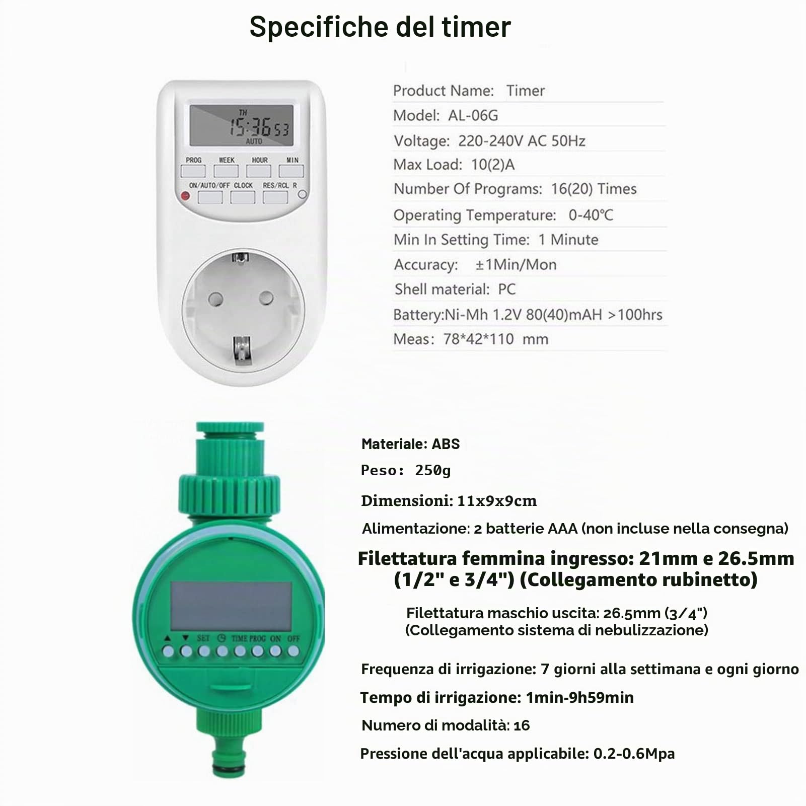 50m Nebulizzatore Giardino da Esterno con Pompa silenziosa 24v & timer, Kit di nebulizzazione con filtro, Sisteme di Raffreddamento for Patio, Sisteme Irrigazione Giard