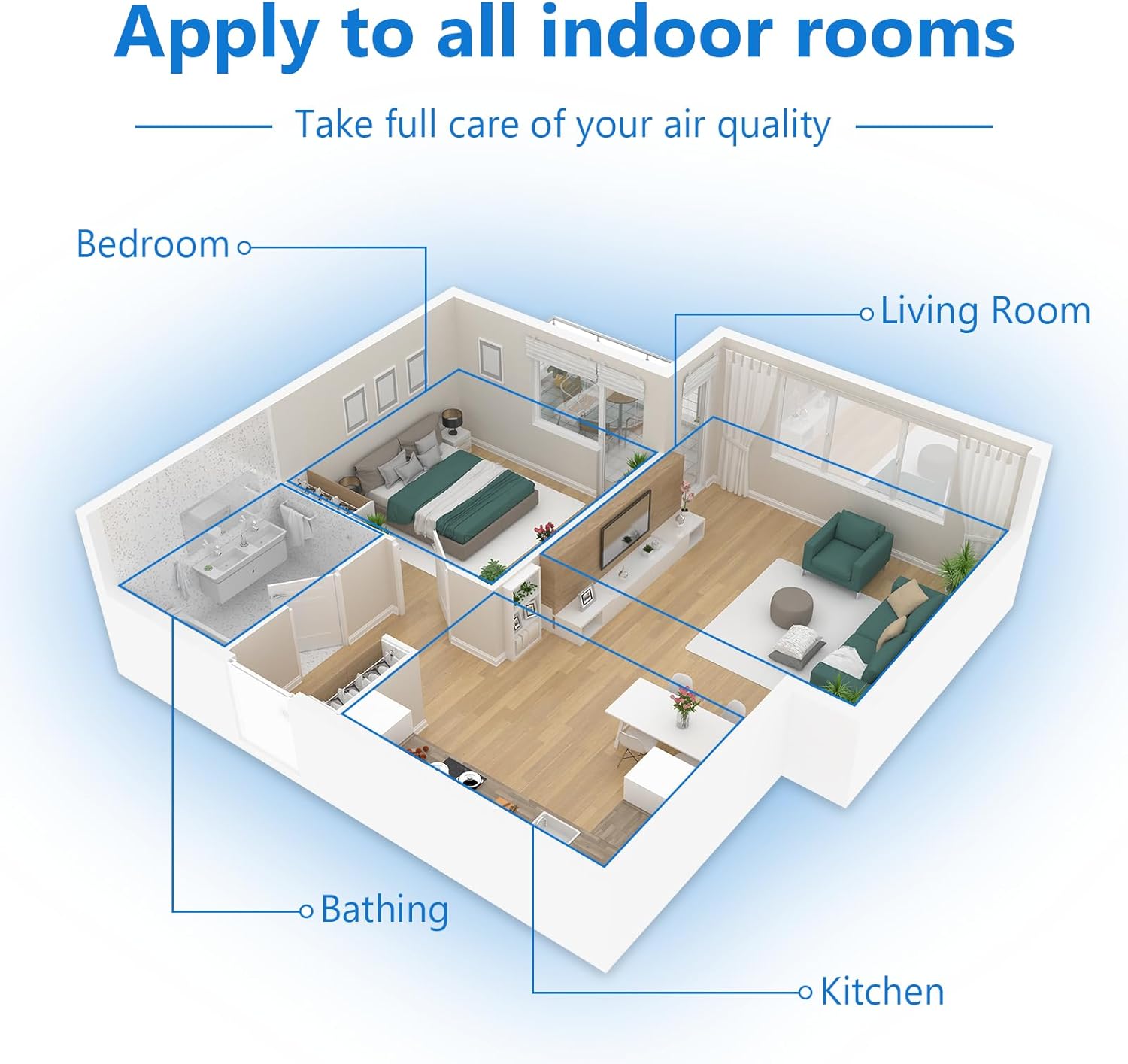 LV-H135 Replacement Filter Compatible for Levoit Models, 3-in-1 Pre, H13 Activated Carbon Filtration System By Improvedhand - Image 10
