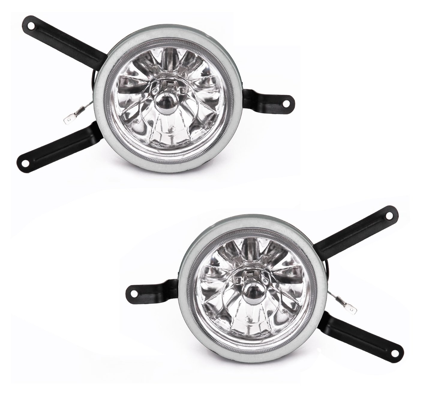 Speedwav 23195 Silver Fog Lamp Assembly for Chevrolet Tavera Gen 3