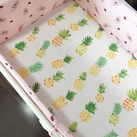 pineapple nursery bedding