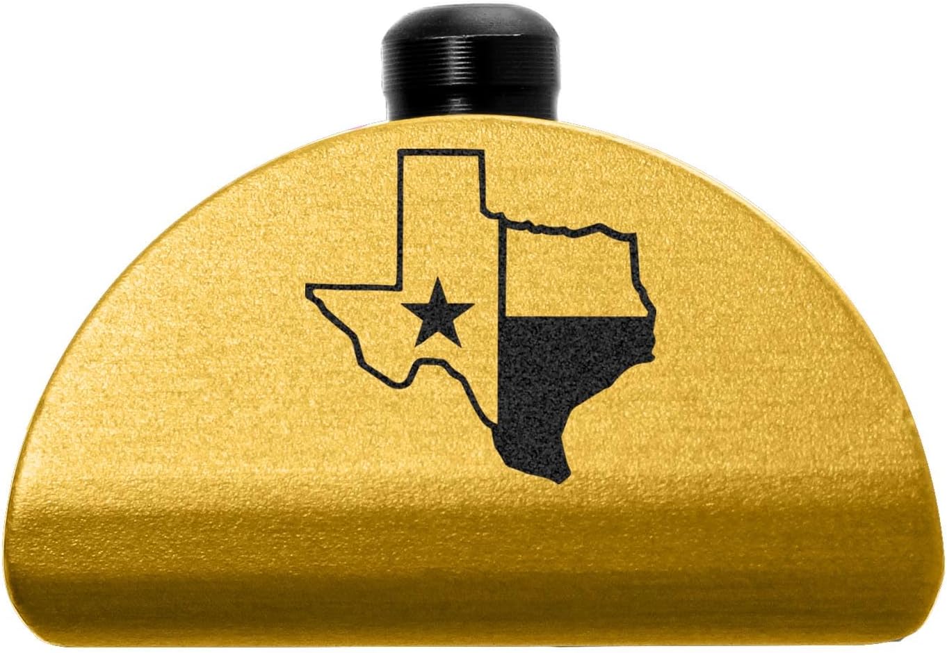 NDZ Performance Grip Frame Plug for Glock Gen 1-3 17 19 20 22 23 24 31 32 34 35, Blue Anodized Aluminum with Black Laser Engraved US Flag Images - Choose Image & Plate Color