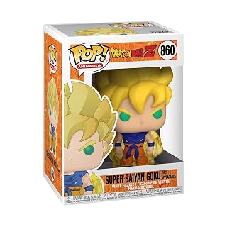 Funko Pop! Animation: Dragon Ball Z S8-Super Saiyan Goku – (First Appearance) Dragonball SS – Figurine en Vinyle à Collectionner – Idée de Cadeau – Produits Officiels – Anime Fans - Les Beatles, Paul McCartney, John Lennon, RIngo Starr, George Harrison