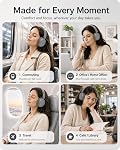 Wentronic Y05 Bluetooth Over-Ear Headphones with Active Noise Cancelling, Hi-Res Audio, 48H Playtime, Built-in Mic, Wired/Wireless, Works with iOS, Android & PC, Grey