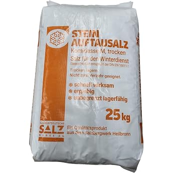 Road Salt De-Icing Salt North Salt 25 kg Bag For Professional Winter Service Scatter Available immediately