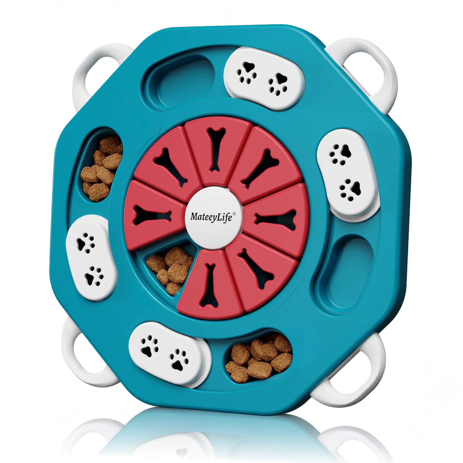 MateeyLife Dog Puzzle Toys Interactive Dog Toys Treat Dispensing Slow Feeder for Puzzle,Boredom IQ Training Brain Stimulation,Puppy Enrichment Toy Birthday Gift, Small Medium Large Dogs Cats
